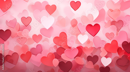 Valentine's Day hearts, Valentine's Day background, wedding background, blank copy space