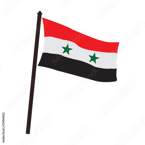 Syria country flag icon
