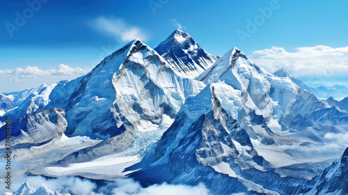 Wallpaper Mural Majestic lake in high mountain. Torontodigital.ca