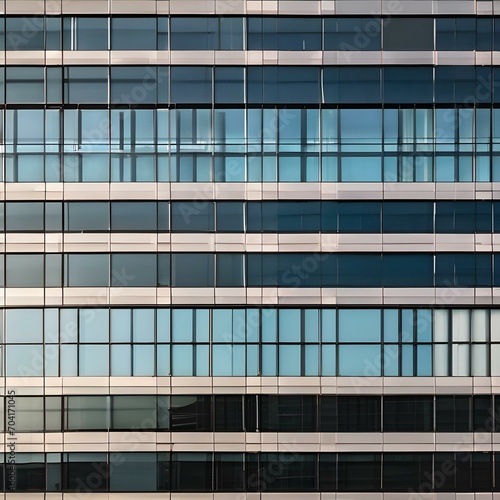 A modern skyscraper piercing the skyline with reflective glass windows3 © ja