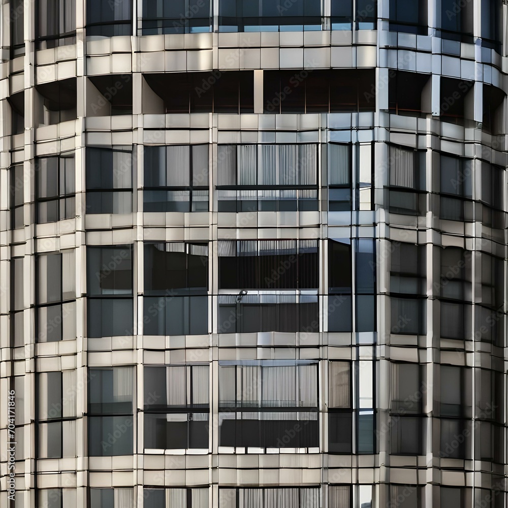A modern skyscraper piercing the skyline with reflective glass windows1 A modern skyscraper piercing the skyline with reflective glass windows1
