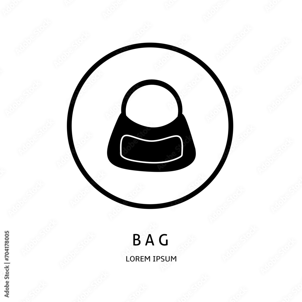 Logo vector design for business. Bag logos. Logo vector design for business. Bag logos.