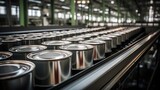 canning factory, industry and manufacturing and packaging