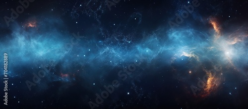 Majestic Galaxy View with Stars and Nebulae
