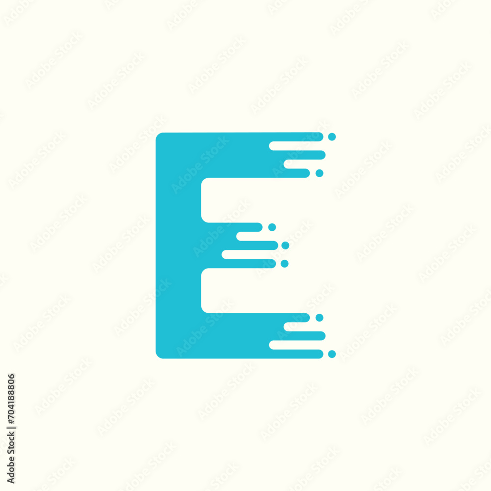 Technology Letter E Logo Design