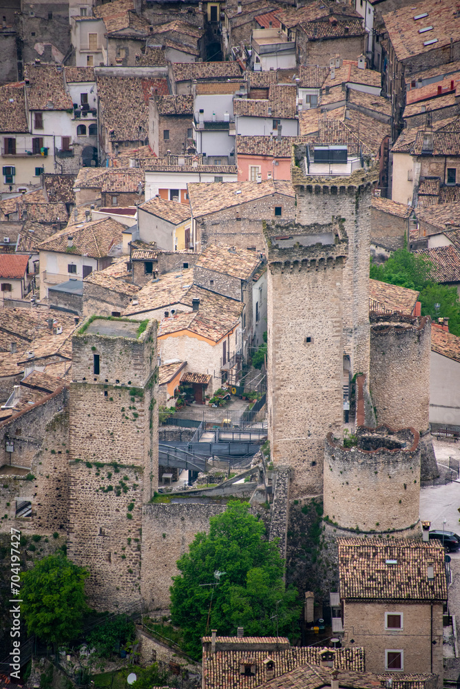 Castle of Cantelmo Caldora - Pacentro - Italy