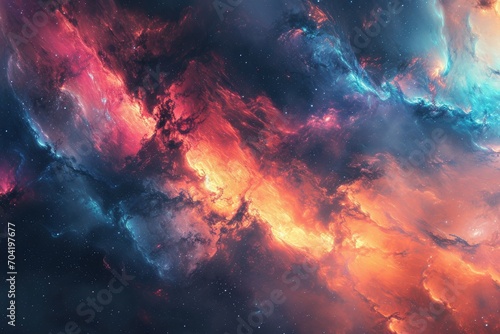 Radiant astral background for your artistic vision