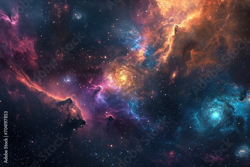 Incredible space theme for your design exploration