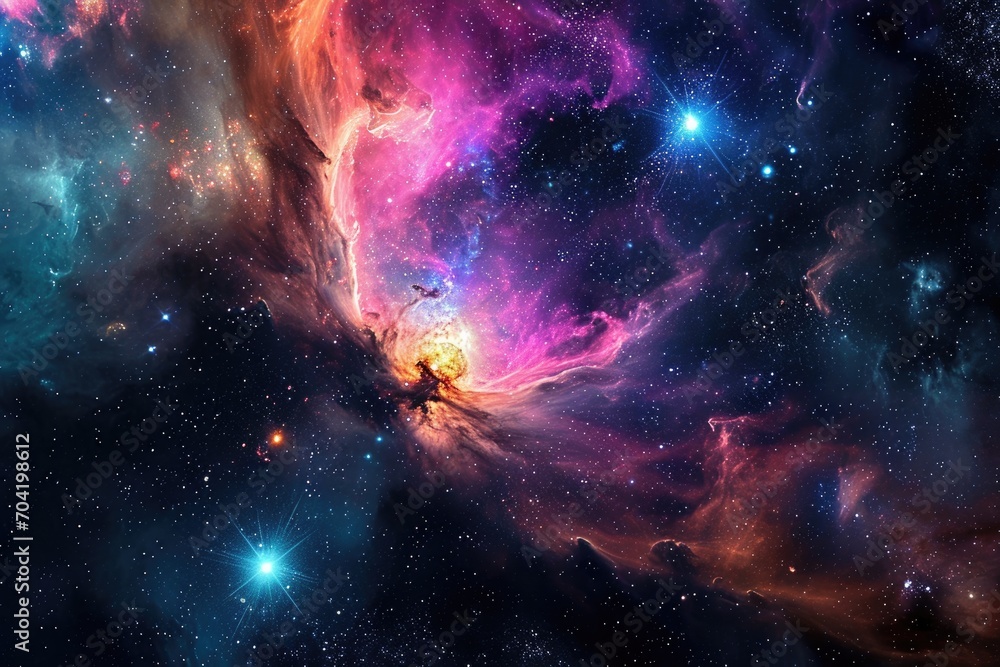 Spectacular cosmic view for your artistic touch Spectacular cosmic view for your artistic touch