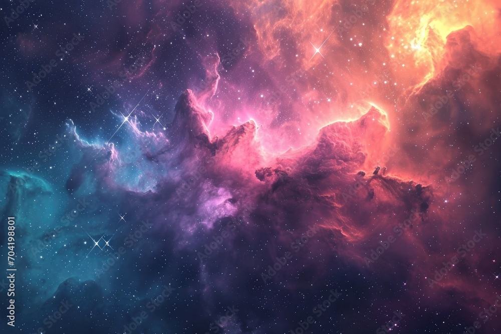 Mesmerizing celestial canvas for your creative endeavor Mesmerizing celestial canvas for your creative endeavor