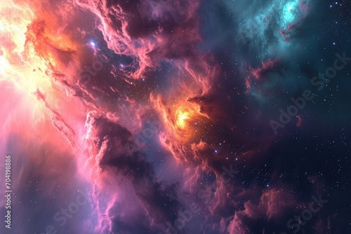 Amazing galaxy vista for your design exploration © ibhonk