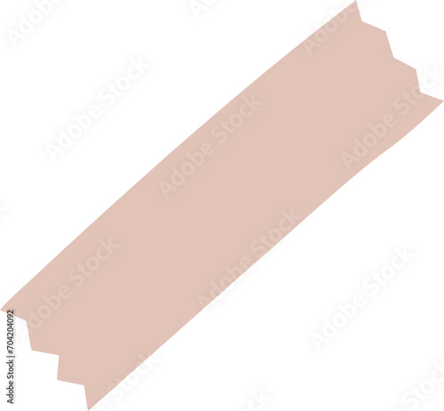 Torn Ripped Paper Tape See Through