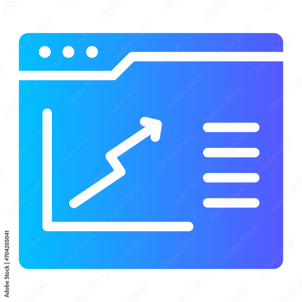 webpage gradient icon