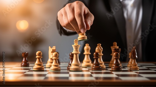 Strategic Move in Chess Game