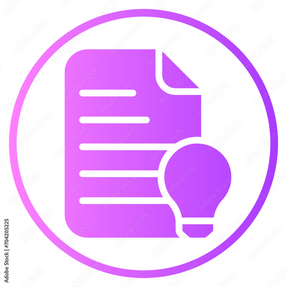 Fototapeta premium creative gradient icon