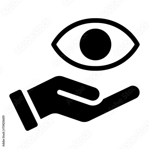 eye glyph icon