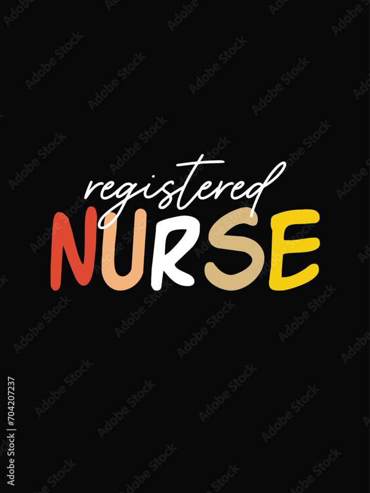 Obraz premium Nurse t SHIRT