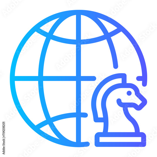 tactic gradient icon