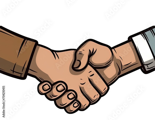 Handshake  with Your Best generative ai