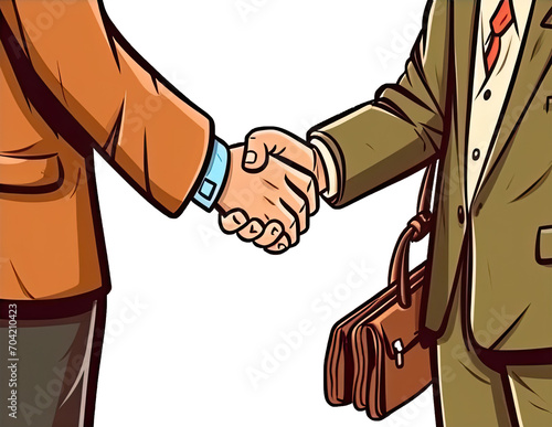 Handshake  with Your Best generative ai