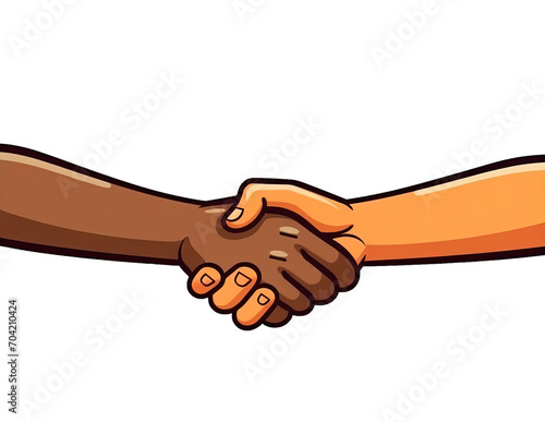 Handshake  with Your Best generative ai