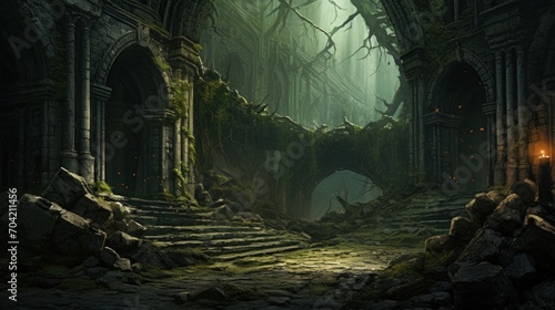 Fantasy Ruins Artwork