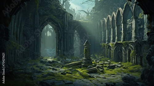 Fantasy Ruins Artwork