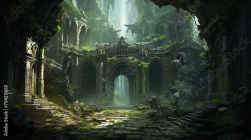 Fantasy Ruins Artwork