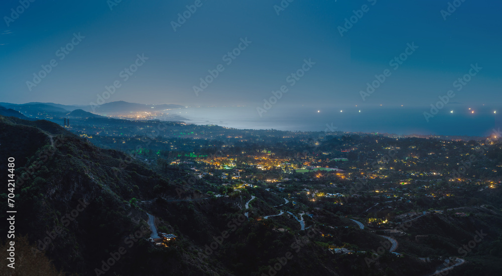 Santa Barbara County Nightfall