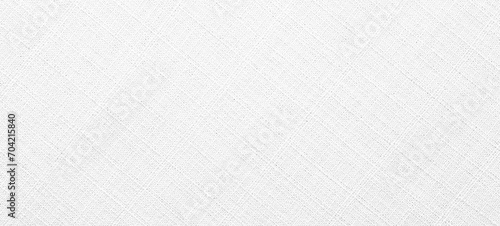 white linen fiber fabric texture. tablecloth surface, cloth background photo