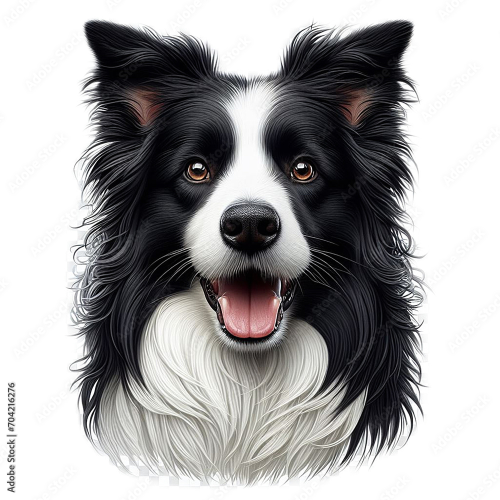 animal, dog, pet, cute, pretty, family, generative AI, smile, character, mascot,