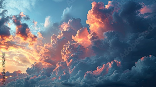 Sunset Sky Backgroundsunrise Cloud Orange Yellow, Wallpaper Pictures, Background Hd