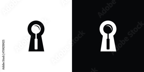 The Key to Search logo design is unique and modern