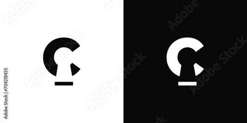 The initial C key logo design is simple and unique