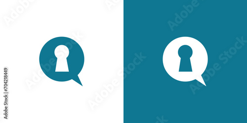 The Answer Key logo design is unique and modern