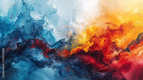 Watercolor Abstract Art Background, Wallpaper Pictures, Background Hd © MI coco