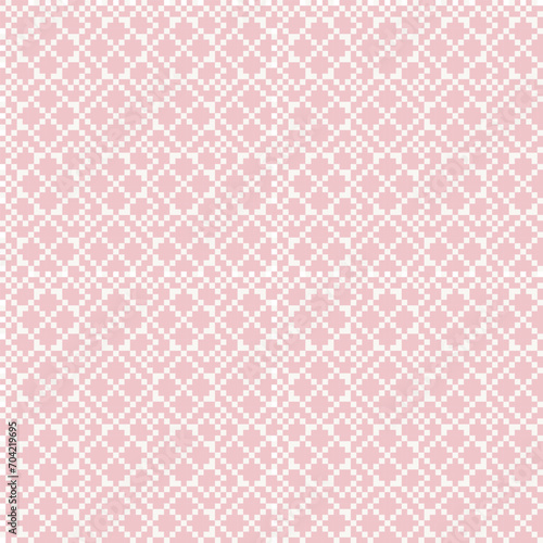 Pastels Argyle Fair Isle Seamless Pattern Design