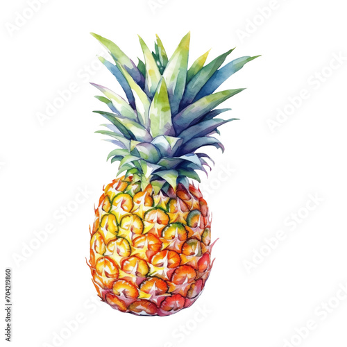 Pineapple Watercolor