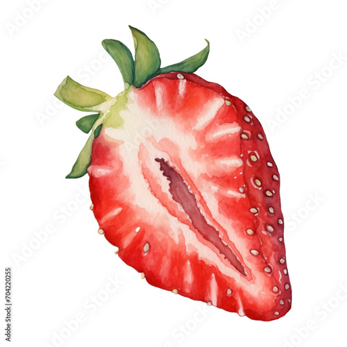 Strawberry Watercolor