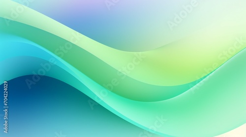 Captivating Soft Green and Blue Abstract Background: Modern Artistic Vector Design for Creative Wallpaper and Digital Composition
