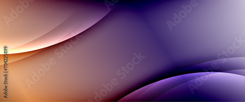 Dynamic flowing waves on gradient color background. Vector illustration For Wallpaper  Banner  Background  Card  Book Illustration  landing page