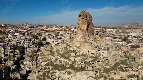 Ortahisar, previously known by its Byzantine name Potamía, is a town in the Ürgüp District, Nevşehir Province, Turkey.