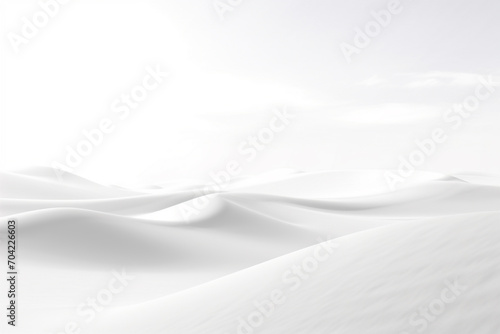 Building and architecture, graphic resources, surreal modern art concept. Abstract white geometric shape objects, landscape or building background. Pure white surreal landscape blank background