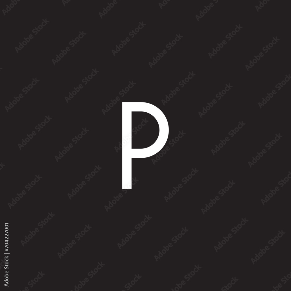 Font letter logo design in vector Font letter logo design in vector