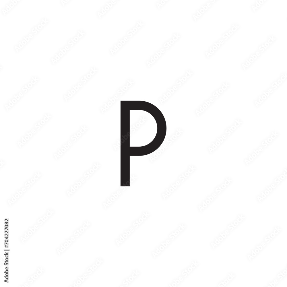 Font letter logo design in vector Font letter logo design in vector
