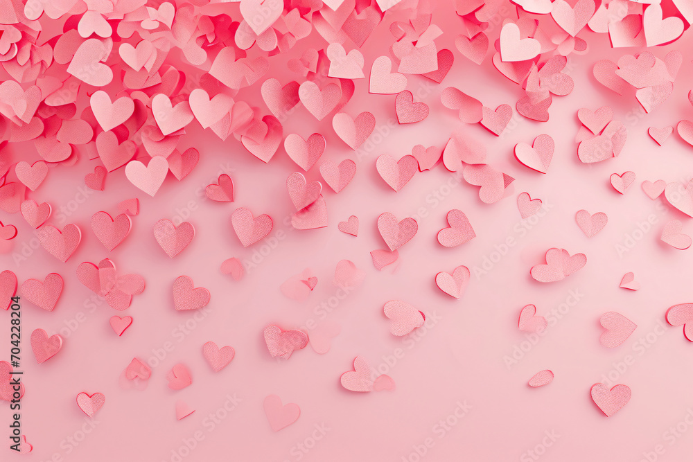many pink love with background, valentine's day