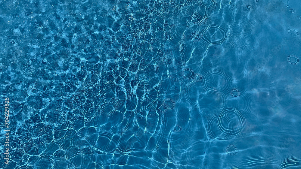 Textured surface of water with ripples, suitable for backgrounds or concepts related to nature, calmness, or purity