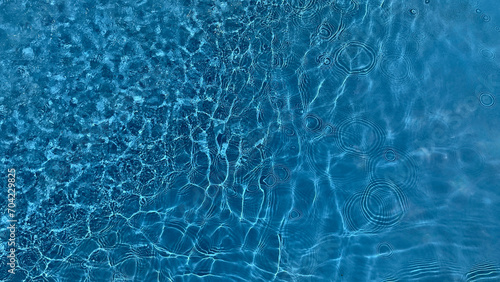 Textured surface of water with ripples, suitable for backgrounds or concepts related to nature, calmness, or purity