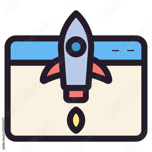 website launch icon