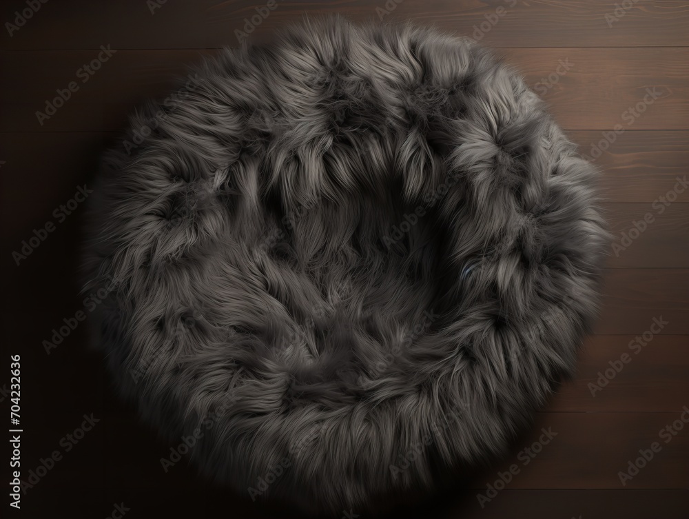 Cozy Pet Bed Mockup for Home and Pet Stores - AI Generated Cozy Pet Bed Mockup for Home and Pet Stores - AI Generated